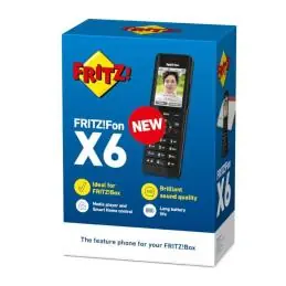 FRITZ! Fon X6 Teléfono inalamb.DECT Negro FRITZ! Fon X6 Teléfono inalamb.DECT Negro