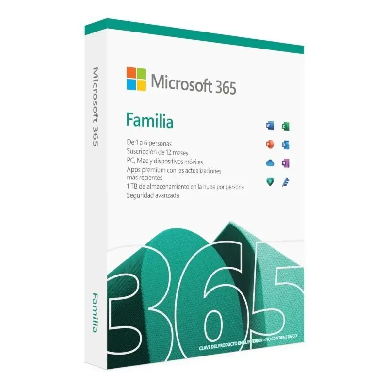 Microsoft 365 Familia Suscrip. anual (6u