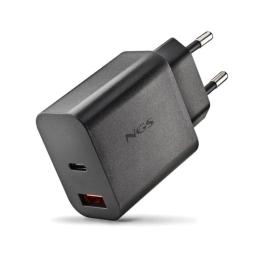 NGS CARGADOR GAN ULTRARAPIDO 20W USB-C+ USB-A