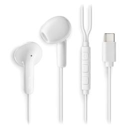 NGS Auricular Intraural Blanco Micro USB-C NGS Auricular Intraural Blanco Micro USB-C