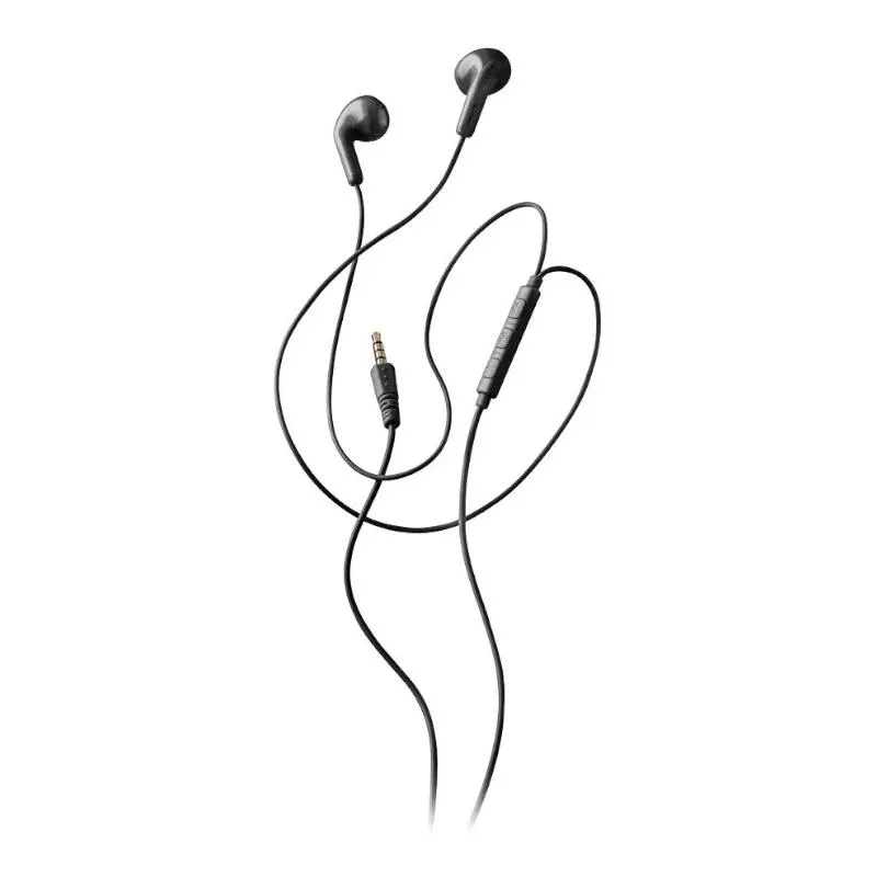 NGS Auricular Negro Estéreo Cable JACK 3.5 Mm
