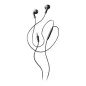 NGS Auricular Negro Estéreo Cable JACK 3.5 Mm
