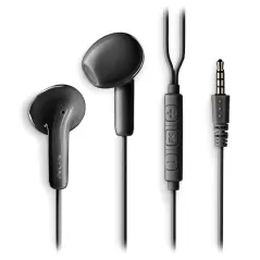 NGS Auricular Negro Estéreo Cable JACK 3.5 Mm