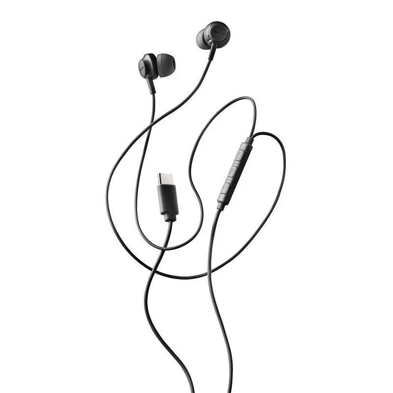 NGS Auricular Negro Estéreo USB-C Con Cable NGS Auricular Negro Estéreo USB-C Con Cable
