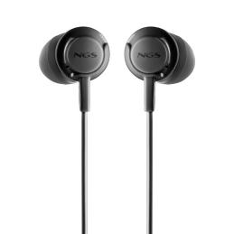 NGS Auricular Negro Estéreo USB-C Con Cable NGS Auricular Negro Estéreo USB-C Con Cable