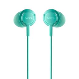 NGS Aricular Verde Estéreo Cable JACK 3.5 Mm