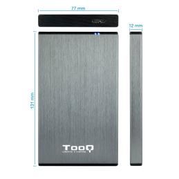 Tooq TQE-2527G Caja HDD 2.5" USB 3.1 Gen1/USB 3.0 Tooq TQE-2527G Caja HDD 2.5" USB 3.1 Gen1/USB 3.0
