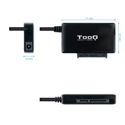 Tooq Adaptador USB 3.0 para discos 2,5"/3,5" Tooq Adaptador USB 3.0 para discos 2,5"/3,5"