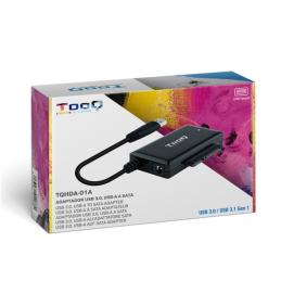 Tooq Adaptador USB 3.0 para discos 2,5"/3,5" Tooq Adaptador USB 3.0 para discos 2,5"/3,5"
