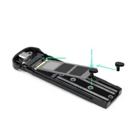 Tooq Caja Externa M.2 NVMe USB3.1 GEN2 Negra Tooq Caja Externa M.2 NVMe USB3.1 GEN2 Negra