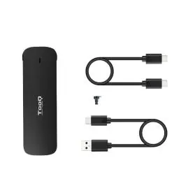 Tooq Caja Externa M.2 NVMe USB3.1 GEN2 Negra Tooq Caja Externa M.2 NVMe USB3.1 GEN2 Negra