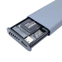 Coolbox CAJA SSD M.2 NVME/SATA LCD MINICHASE PS32 Coolbox CAJA SSD M.2 NVME/SATA LCD MINICHASE PS32