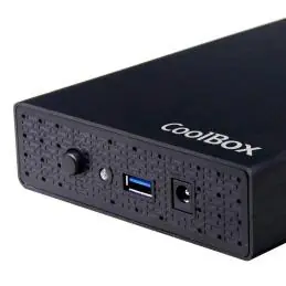 Coolbox Caja HDD 3.5" SCA-3533 USB3.0 Negra Alum