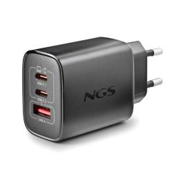 NGS CARGADOR GAN ULTRARAPIDO 65W USB-C+ USB-A NGS CARGADOR GAN ULTRARAPIDO 65W USB-C+ USB-A