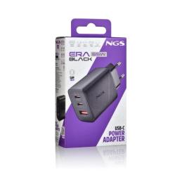 NGS CARGADOR GAN ULTRARAPIDO 65W USB-C+ USB-A NGS CARGADOR GAN ULTRARAPIDO 65W USB-C+ USB-A
