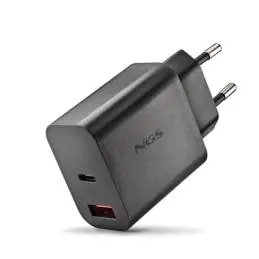 NGS CARGADOR GAN ULTRARAPIDO 30W USB-C+ USB-A