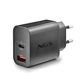 NGS CARGADOR GAN ULTRARAPIDO 30W USB-C+ USB-A