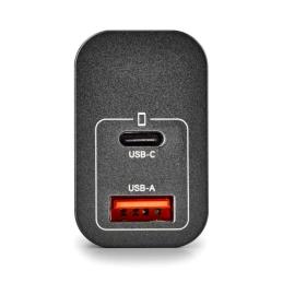 NGS CARGADOR GAN ULTRARAPIDO 30W USB-C+ USB-A