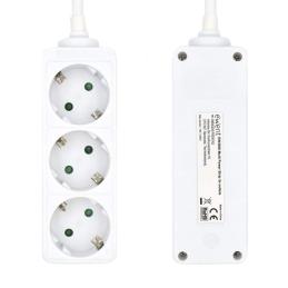 Ewent Ew3958 Regleta 3 tomas Blanco Ewent Ew3958 Regleta 3 tomas Blanco