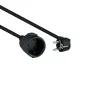 Nanocable Cable Alim. Alargador schuko negro 3 M Nanocable Cable Alim. Alargador schuko negro 3 M