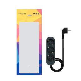 Nanocable Regleta de Enchufes 4 Tomas 1.4 m Negro Nanocable Regleta de Enchufes 4 Tomas 1.4 m Negro