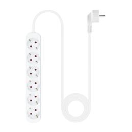 Nanocable Regleta de Enchufes 6 Tomas 1.4 m Blanco Nanocable Regleta de Enchufes 6 Tomas 1.4 m Blanco