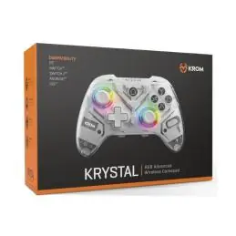 KROM Gamepad KRYSTAL Wireless RGB Bluetooth 5.0