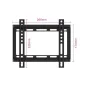 EWENT EW1501 soporte TV pared Bracket M, 23 - 42" EWENT EW1501 soporte TV pared Bracket M, 23 - 42"