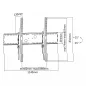 Tooq LP42130T-B soporte tv 60-100" incli Máx 130Kg Tooq LP42130T-B soporte tv 60-100" incli Máx 130Kg