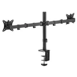 iggual SPM02 Soporte pinza 2 monitores 17"-32" iggual SPM02 Soporte pinza 2 monitores 17"-32"