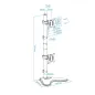 Tooq Soporte mesa DB1703TNV-B 2 brazos Vertical Tooq Soporte mesa DB1703TNV-B 2 brazos Vertical
