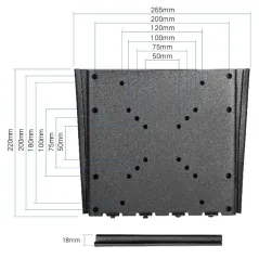 iggual SPTV01 Soporte TV pared Fijo 10"-42" 30 kg