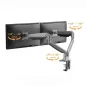 EWENT EW1528 soporte mesa 2 monitor hasta 35" EWENT EW1528 soporte mesa 2 monitor hasta 35"