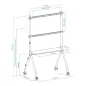 Tooq iLove Soporte suelo pantallas 49"-80" Blanco