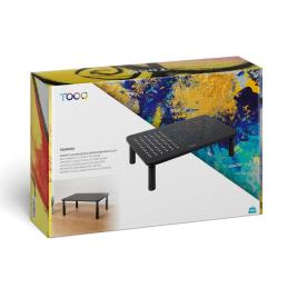 Tooq TQMR086 Soporte elevador monitores Negro Tooq TQMR086 Soporte elevador monitores Negro