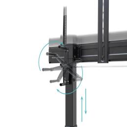 Tooq FS20406HM-B Soporte ruedas Aquiles 60-100" Tooq FS20406HM-B Soporte ruedas Aquiles 60-100"