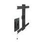 Tooq LP3780F-R Soporte pared rotación 360º Negro