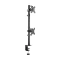 Tooq DB1233TNV-B Soporte mesa 2 brazos vertical