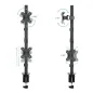 Tooq DB1233TNV-B Soporte mesa 2 brazos vertical
