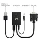 EWENT EW9866 Adaptador Vga/Hdmi con Audio EWENT EW9866 Adaptador Vga/Hdmi con Audio