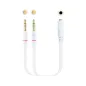 Nanocable Cable Audio Jack 3.5/H 2xJack 3.5/M 20cm Nanocable Cable Audio Jack 3.5/H 2xJack 3.5/M 20cm