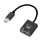 Ewent Cable adaptador de audio USB tipo C/ Jack