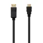 Nanocable Cable Conversor DP a HDMI 0,5 M Negro Nanocable Cable Conversor DP a HDMI 0,5 M Negro