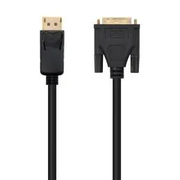 Nanocable Cable Conversor DP a DVI 1 M Negro