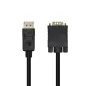 Aisens Conversor DP/M-VGA/M negro 2.0m Aisens Conversor DP/M-VGA/M negro 2.0m