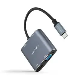 Nanocable Converosr USB-C a HDMI/VGA/USB3.0/PD Nanocable Converosr USB-C a HDMI/VGA/USB3.0/PD