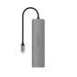 Nanocable Hub 8en1 USB-A+USB-C+HDMI+USB-C PD+Jack