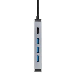 Nanocable Hub 8en1 USB-A+HDMI+USB-C PD+RJ45+TF+SD