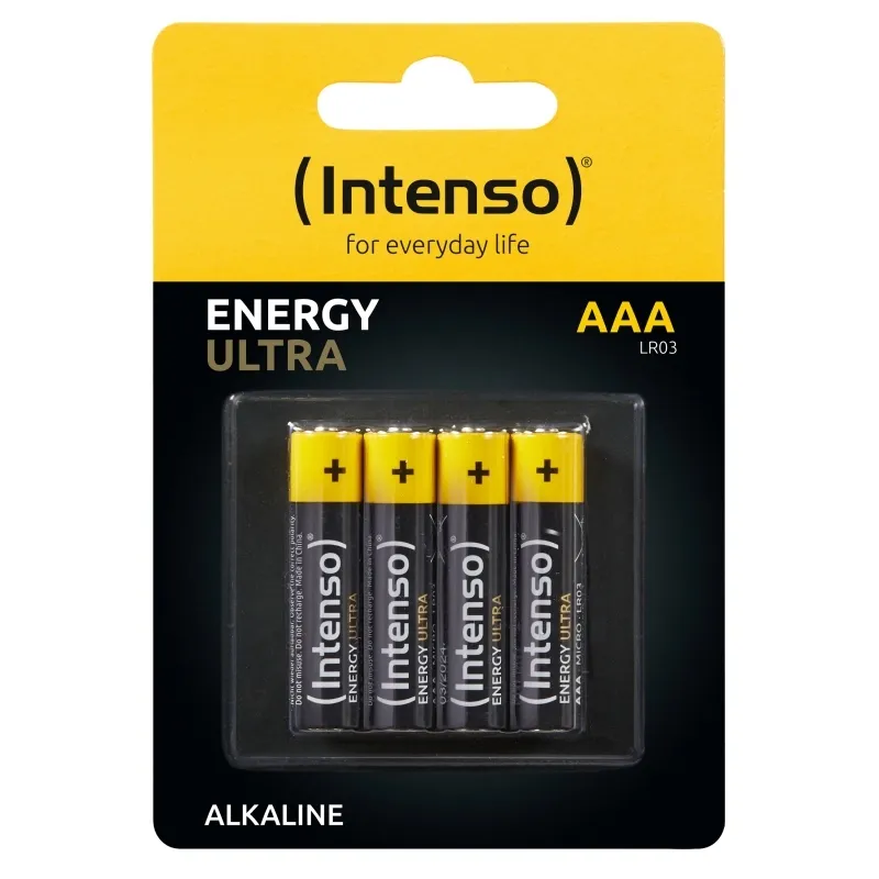 Intenso Pila Alcalina energy ultra AAALR03 Pack-4 Intenso Pila Alcalina energy ultra AAALR03 Pack-4