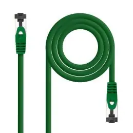 Nanocable Cable red Cat. 8.1 2GHZ SSTP Verde 1m
